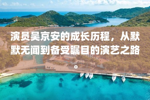 演員吳京安的成長歷程，從默默無聞到備受矚目的演藝之路。