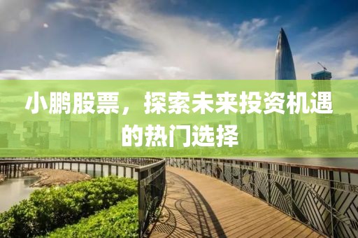 小鵬股票，探索未來投資機遇的熱門選擇