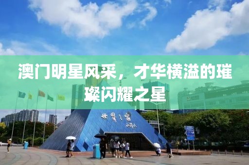 澳門明星風(fēng)采，才華橫溢的璀璨閃耀之星
