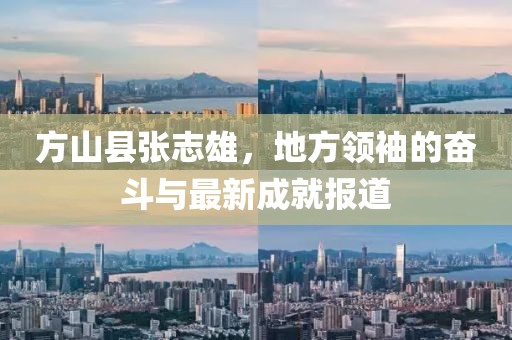 方山縣張志雄，地方領(lǐng)袖的奮斗與最新成就報(bào)道