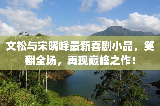 文松與宋曉峰最新喜劇小品，笑翻全場(chǎng)，再現(xiàn)巔峰之作！