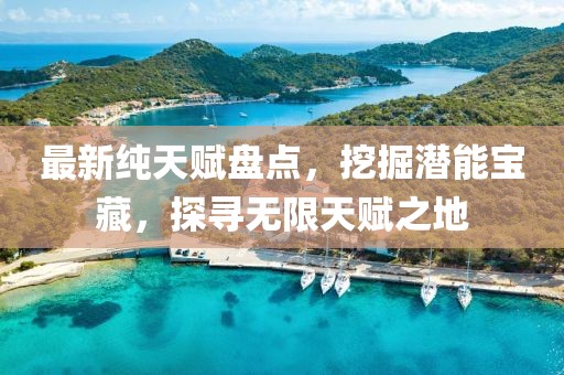 最新純天賦盤點，挖掘潛能寶藏，探尋無限天賦之地