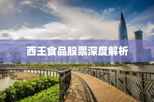 西王食品股票深度解析