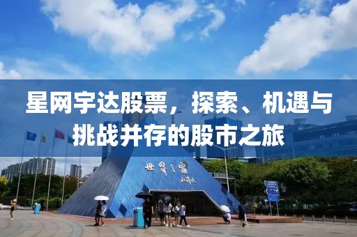 星網(wǎng)宇達股票，探索、機遇與挑戰(zhàn)并存的股市之旅