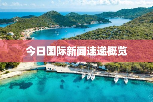 今日國(guó)際新聞速遞概覽