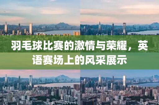 羽毛球比賽的激情與榮耀，英語賽場上的風(fēng)采展示