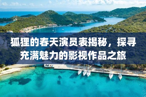 狐貍的春天演員表揭秘，探尋充滿魅力的影視作品之旅