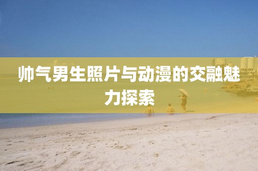 帥氣男生照片與動漫的交融魅力探索