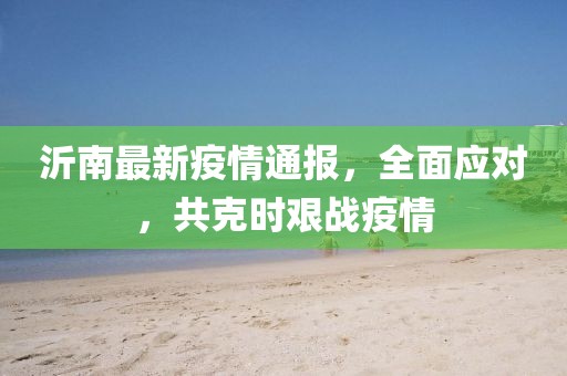 沂南最新疫情通報(bào)，全面應(yīng)對(duì)，共克時(shí)艱戰(zhàn)疫情