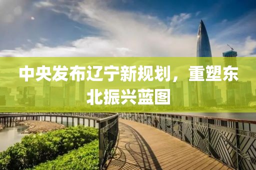 中央發(fā)布遼寧新規(guī)劃，重塑東北振興藍(lán)圖