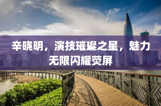 辛?xí)悦?，演技璀璨之星，魅力無(wú)限閃耀熒屏