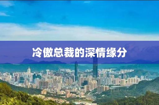 冷傲總裁的深情緣分