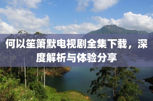 何以笙簫默電視劇全集下載，深度解析與體驗分享