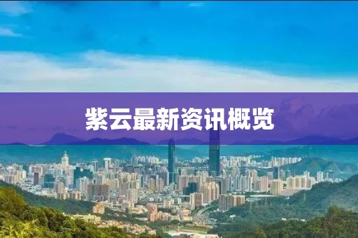 紫云最新資訊概覽