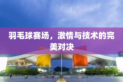 羽毛球賽場，激情與技術(shù)的完美對決