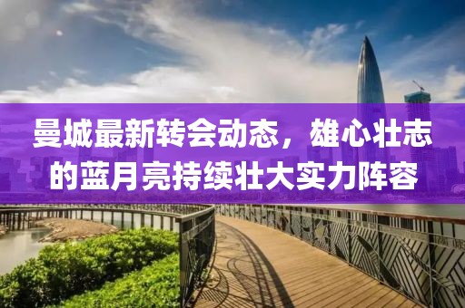 曼城最新轉(zhuǎn)會動態(tài)，雄心壯志的藍(lán)月亮持續(xù)壯大實力陣容