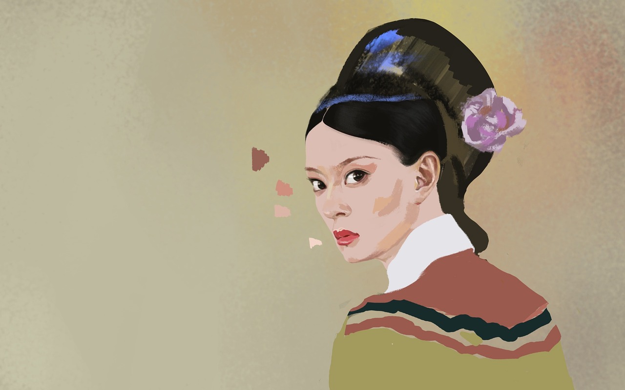 動漫人物女，從線條到靈魂的繪畫之旅